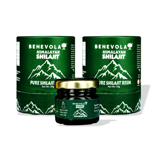 Pure Himalayan Shilajit Resin Duo | 30g x 2