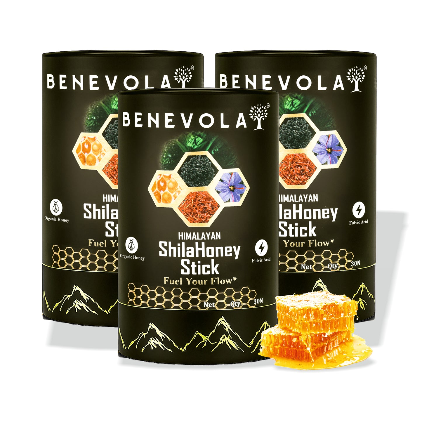 Pure ShilaHoney Vitality Trio Pack | Pack of 3